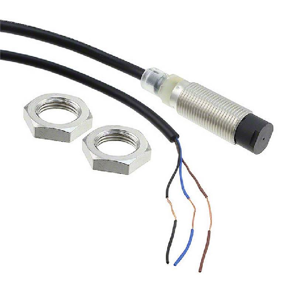 DPI M12 NPN NF P8mm non noyé lg47(23)mm Laiton / Câble 2m-Lire la description