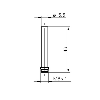 DPI D6,5 ANA 0-10Vdc P0-3mm quasi-noyé lg46mm 12-36Vdc / M08 3P