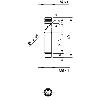 DPI M08 NPN NO P2,5mm non noyé Court Laiton 10-30Vdc M08 3P