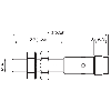 DPI M08 NPN NO+NF P2mm noyé IO-Link 50(38)mm Inox V2A +100°C / M12 4P