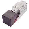 DPI Rect. PNP NO+NF P15mm noyé 40x40x132.5mm / M12 4P