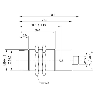 DPI M30 PNP NO P30mm non noyé lg83(37)mm Laiton 10-55Vdc / M12 4P