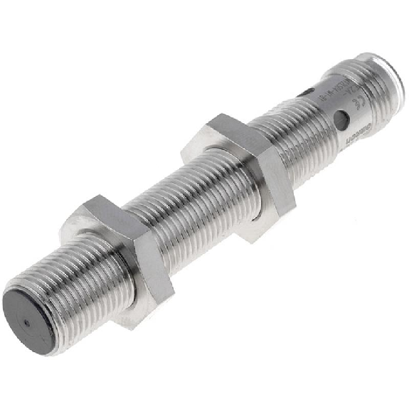 DPI M12 PNP NO P2mm noyé lg48(34)mm Laiton / M12 4P-Lire la description