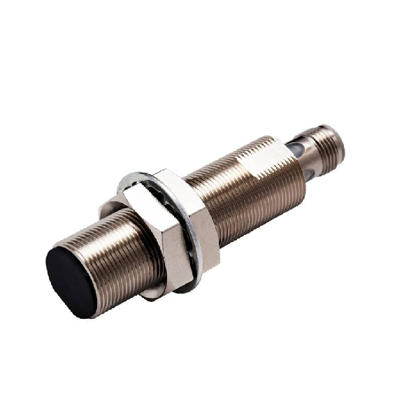 DPI M18 PNP NO+NF P12mm noyé IO-Link COM2 77mm Laiton M12 4P-Lire la description