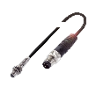 DPI M05 PNP NO P1,5mm noyé lg24mm Inox 10-30Vdc / M08 3P+C0.1m