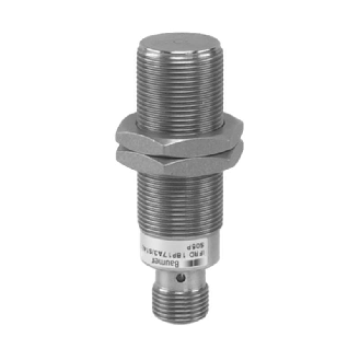DPI M18 NPN NF P6mm quasi-noyé lg60mm tout Inox 10-30Vdc / M12 4P-Lire la description