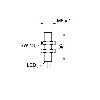 DPI M08 NPN NF P2mm noyé lg30mm 10-30Vdc / Câble 2m