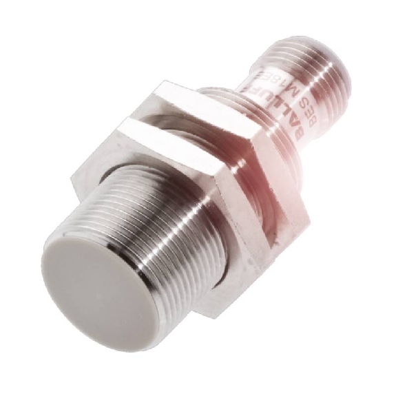 DPI M18 PNP NO P5mm noyé lg45(30)mm Inox 10-30Vdc / M12 4P-Leggi tutto