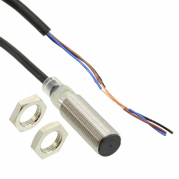 DPI M12 NPN NF P4mm noyé lg47(30)mm Laiton / Câble 2m-Lire la description
