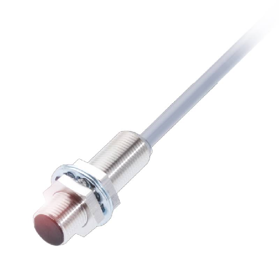 DPI M12 2 fils DC NO P3mm noyé lg40mm Laiton 10-36Vdc / Câble 5m PVC-Lire la description