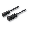 DPI Rect. PNP NO P1,6mm non noyé 19x6x6mm Radial / Câble 1m