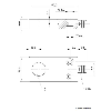DPI Rect. PNP NF P2,5mm noyé 25x10x50mm Alu 10-30Vdc / M08 3P