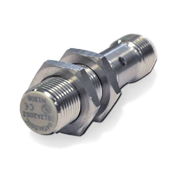 DPI M12 PNP NF P4mm noyé 48,4(27)mm Laiton 10-30Vdc / M12 4P-Lire la description