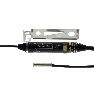 DPI D03 2 fils DC NF P0.8mm noyé lg12mm Laiton 10-30Vdc / Câble 2m-Lire la description
