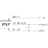 DPI M05 PNP NO P1.6mm noyé 24(14)mm Acier 10-30Vdc / M05 4P