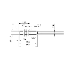 DPI M05 PNP NO P0,8mm noyé lg27mm Inox 10-30Vdc / Câble 2m PUR