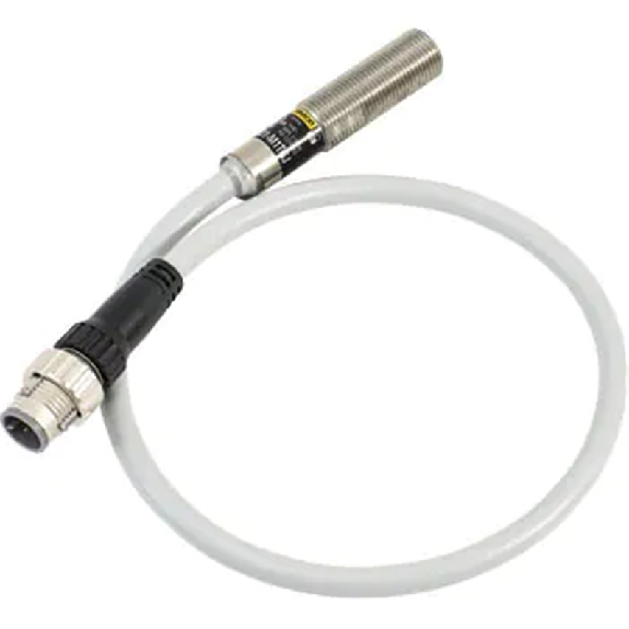 DPI M12 2 fils DC NO P3mm noyé lg53(33)mm Tout-inox / M12 4P+C0.3m-Lire la description