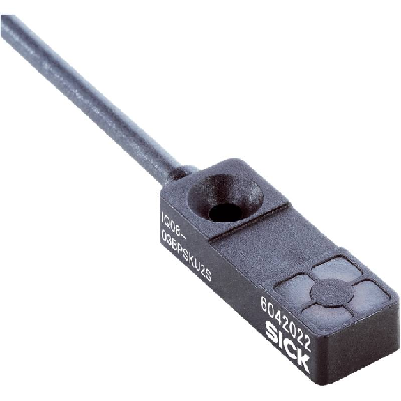 DPI Rect. PNP NO P3mm noyé 10x30x6mm Plast. 10-30Vdc / Câble 3m PUR-Lire la description