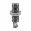 DPI M18 NPN NO P8mm noyé lg60(45)mm Laiton 10-30Vdc / M12 4P
