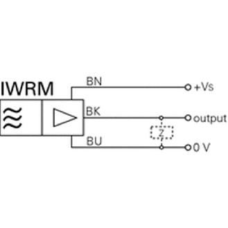 DPI M18 ANA 1-9Vdc P2-5mm noyé 32mm Laiton 15-30Vdc / Câble 2m PVC-Lire la description