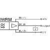 DPI M12 ANA 1-9Vdc P1-2mm noyé lg50(40)mm 14-30Vdc / Câble 2m