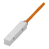 DPI Rect. PNP NO P3mm noyé 8x8x40mm / Câble 2m TPE