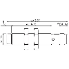 DPI M12 NPN NO P8mm non noyé 65(43)mm Inox V4A / M12 4P