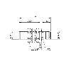 DPI M12 PNP NF P2mm noyé lg45(29,5)mm Laiton 10-30Vdc IP68 / M12 4P