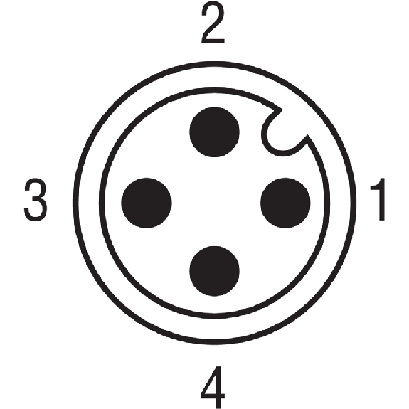 DPI M18 PNP NO P8mm non noyé / M12 4P+C0.45m-Lire la description