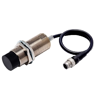 DPI M30 PNP NO P50mm non noyé IO-Link COM3 82mm Laiton M12 4P+C0.3m-Lire la description