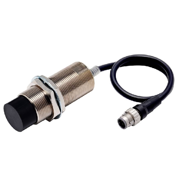 DPI M30 PNP NO P50mm non noyé IO-Link COM3 82mm Laiton M12 4P+C0.3m-Lire la description