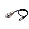 DPI M18 PNP NO P8mm noyé IO-Link COM3 Long Laiton M12 4P+C0.3m