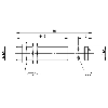 DPI M12 PNP/NPN NO/NF P4mm quasi-noyé Inox WD / M12 4P