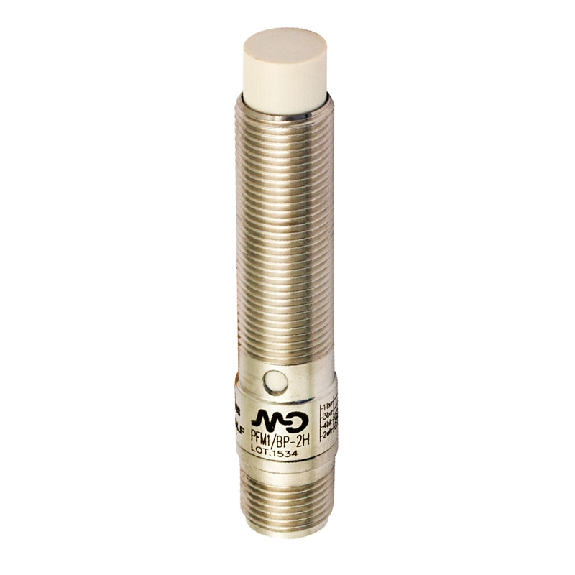 DPI M12 NPN NO P8mm non noyé Inox 10-30Vdc M12 4P-Lire la description