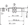 DPI M08 PNP NO P6mm non noyé lg50(30)mm Laiton 10-30Vdc / M08 3P