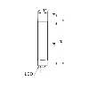 DPI D11 PNP NF P6mm non noyé lg55mm Inox 10-30Vdc WD / Câble 2m