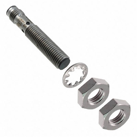 DPI M08 NPN NO P1mm noyé lg44(27)mm Inox / M08 3P-Lire la description
