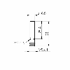 DPI D6,5 NPN NO P2mm noyé lg36mm 10-30Vdc / M08 3P