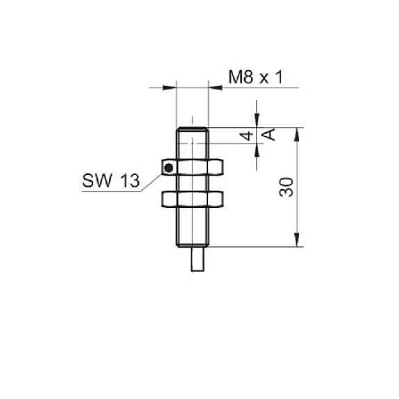 DPI M08 ANA 0-10Vdc P0-3mm quasi-noyé lg30mm / Câble 2m PVC DPI M08 ANA 0-10Vdc P0-3mm quasi-noyé lg30mm / Câble 2m PVC-Lire la description