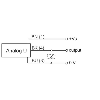 DPI M08 ANA 0-10Vdc P0-3mm quasi-noyé lg30mm / Câble 2m PVC-Lire la description