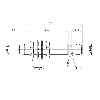 DPI M12 PNP NO P4mm non noyé 70(48,9)mm Inox 10-30Vdc IP68 / M12 4P