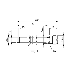 DPI M08 PNP NO P2,5mm non noyé lg58(40)mm Inox 10-30Vdc / M12 4P