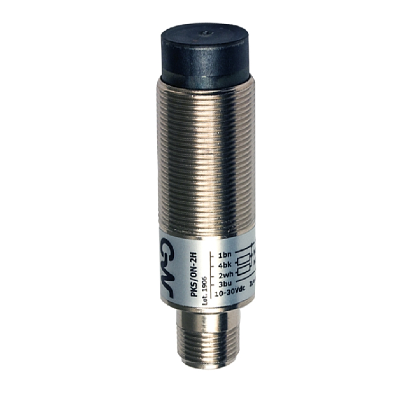 DPI M18 NPN NO+NF P8mm non noyé Laiton M12 4P-Lire la description