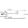 DPI M12 NPN NF P4mm quasi-noyé lg50mm tout Inox 10-30Vdc / M12 4P