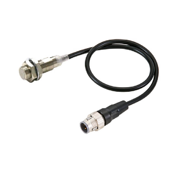 DPI M12 PNP NO P2mm noyé IO-Link COM3 47(33)mm Laiton M12 4P+C0.3m-Lire la description