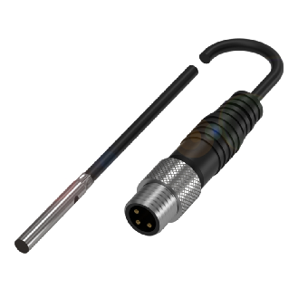 DPI D03 PNP NO P1mm noyé lg22mm Inox 10-30Vdc / M08 3P+C0.3m-Lire la description