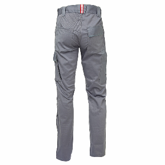 U-Power - Pantalon de travail gris clair Stretch et Slim MEEK-Lire la description