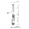 DPI D6,5 PNP NF P2mm noyé lg22mm 10-30Vdc / M08 3P+C0.2m