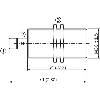 DPI M30 PNP NO P15mm noyé lg71(54)mm Laiton 10-30Vdc / M12 4P