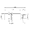 DPI M18 PNP NO P8mm noyé lg65(50)mm Laiton 10-30Vdc / M12 4P